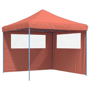 vidaXL Party Tent Terrakotta 292 x 292 x 315 cm Oxford stof