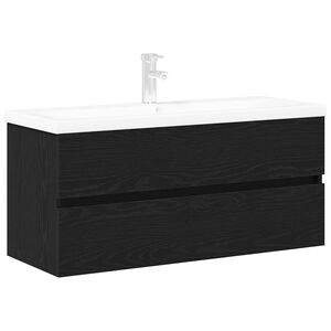 vidaXL Badev&aelig;relsesskabsunder Sort eg 100 x 39 x 62 cm Konstrueret tr&aelig;