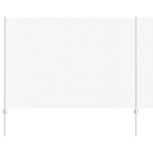 vidaXL Hegn med post S&oslash;lv 1,5 x 25 m St&aring;l