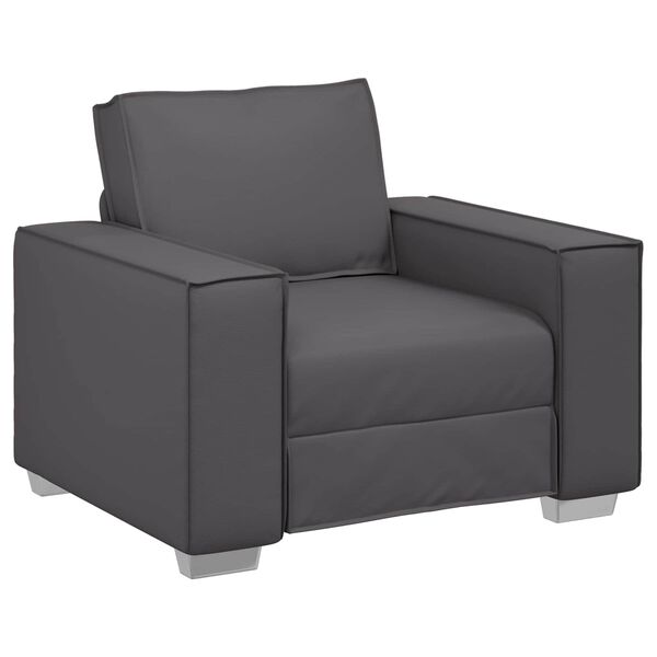 vidaXL Sofa Gr&aring; 99 x 80 x 84 cm Stof