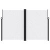 vidaXL sidemarkise 220x1000 cm sammenrullelig hvid