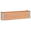 vidaXL H&oslash;jbed Brun 150 x 30 x 36 cm alu.