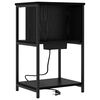 vidaXL Natskab Sort eg 38 x 31 x 61 cm Konstrueret tr&aelig;
