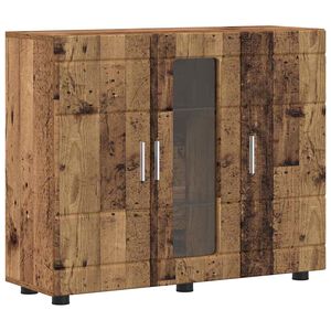 vidaXL Sideboard Gammelt tr&aelig; 55,5 x 29 x 100 cm Konstrueret tr&aelig;