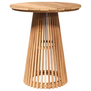 vidaXL Sidebord Brun 70 x 70 x 75 cm Massiv Teaktr&aelig;