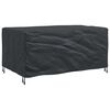 vidaXL M&oslash;belbetr&aelig;k Ensfarvet Sort 172 x 113 x 73 cm 600D