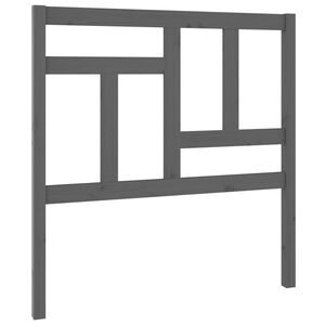 vidaXL sengeg&aelig;rde 95,5x4x100 cm massivt fyrretr&aelig; gr&aring;