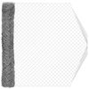 vidaXL Maschendrahtzaun 2 x 20 m Glas Galvaniseret