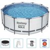 Bestway swimmingpools&aelig;t Steel Pro MAX rund 366x122 cm