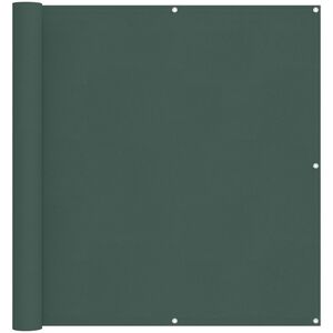 vidaXL Altan Sk&aelig;rm M&oslash;rkegr&oslash;n 110 x 300 cm Oxford stof