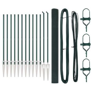 vidaXL Svejset tr&aring;dhegn med spidser 25 x 1,5 m (B x H) PVC-belagt St&aring;l