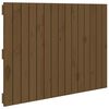 vidaXL sengegavl 95,5x3x60 cm massivt fyrretr&aelig; gyldenbrun