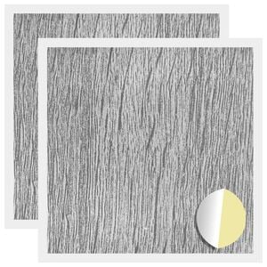 vidaXL Kl&aelig;bende Skrue Cover 2 stk. Gr&aring; Sonoma &Oslash; 20 x 0,5 mm