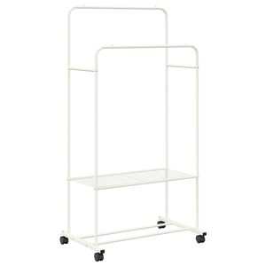 vidaXL T&oslash;jstativ Hvid 80 x 53 x 156 cm