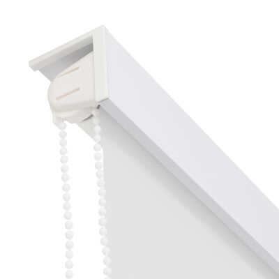 vidaXL rullegardin til badeværelse 80x240 cm hvid