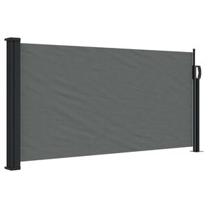 vidaXL udtr&aelig;kkelig sidemarkise antracit 100x500 cm