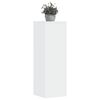 vidaXL plantestativer 2 stk. 33x33x100 cm konstrueret tr&aelig; hvid