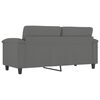 vidaXL 2-personers sofa 140 cm stof mikrofiberstof