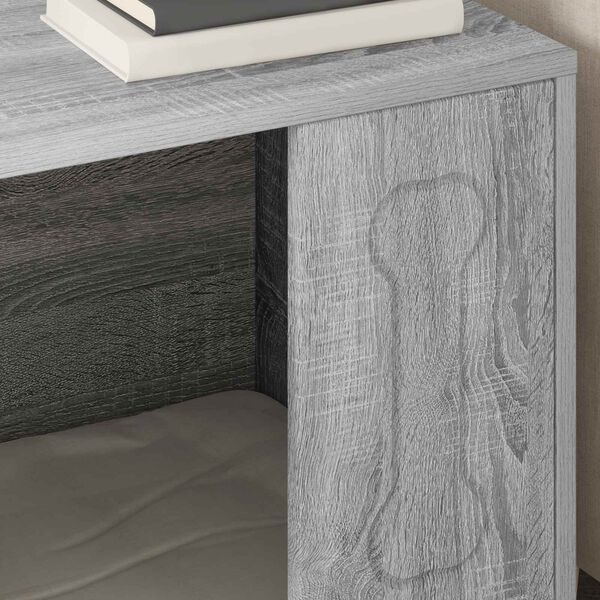 vidaXL Hundehus Gr&aring; Sonoma 44 x 42 x 49 cm Konstrueret tr&aelig;