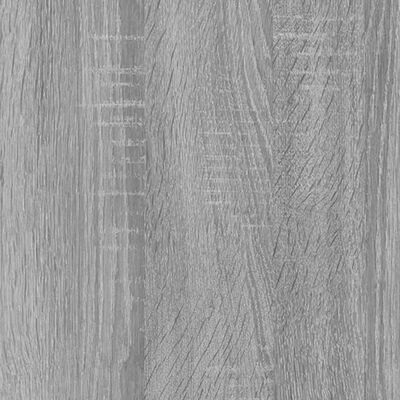 vidaXL skoskab 63x24x81 cm konstrueret træ grå sonoma-eg
