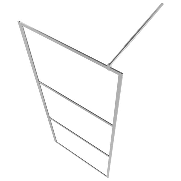 vidaXL brusevæg med matteret ESG-glas 90x195 cm