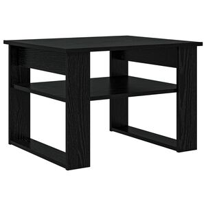 vidaXL Sofabord Sort eg 64 x 54 x 44 cm Konstrueret tr&aelig;