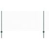 vidaXL Svejset Tr&aring;dhegn 10 x 1 m (B x H) PVC-belagt st&aring;l Gr&oslash;n Mesh