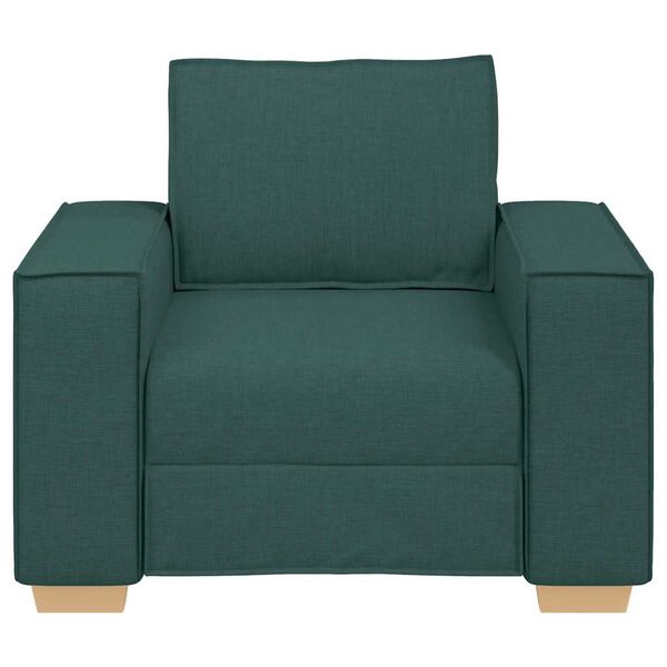 vidaXL sofastol m&oslash;rkegr&oslash;n 60 cm stof