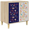 vidaXL Badev&aelig;relsesskab MAINZ Sonoma-eg 60 x 40 x 60 cm