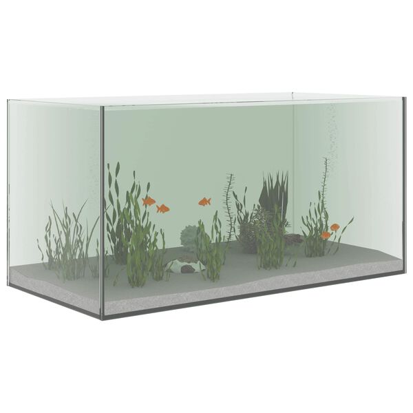 vidaXL Akvarium med opbevaring Transparent 60 x 30 x 30 cm Glas