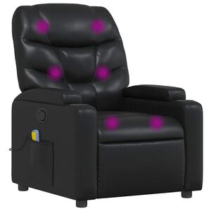 vidaXL massagestol kunstl&aelig;der sort