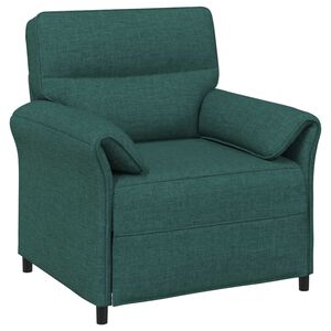 vidaXL Sofa 100% polyester metalramme MDF, Krydsfin&eacute;r
