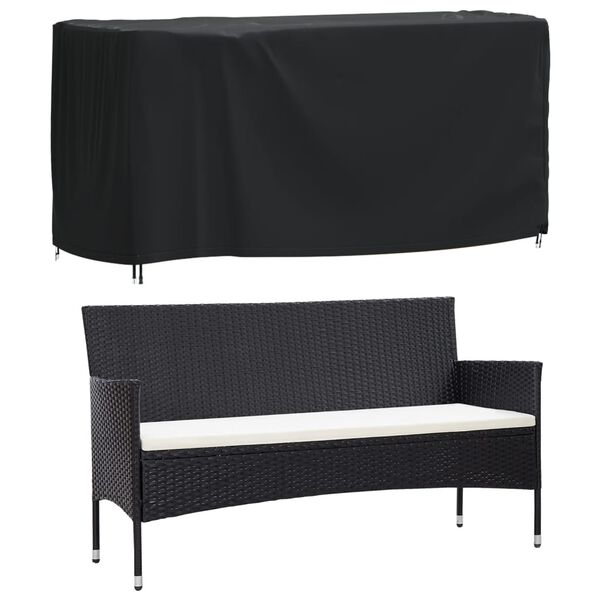 vidaXL havem&oslash;belovertr&aelig;k 2 stk. 180x70x90 cm vandt&aelig;t 420D sort