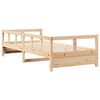 vidaXL daybed 90x200 cm massivt fyrretr&aelig; naturfarvet