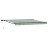 vidaXL Manuel markise-ramme med LED-lys 5 x 3 m