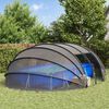 vidaXL Pooltelt Dome Transparent 538 x 440 x 204 cm