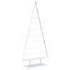vidaXL Metal juletr&aelig; KUOPIO 210 cm St&aring;l Hvid