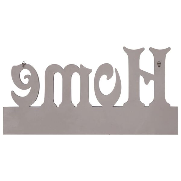 vidaXL vægophængt knagerække HOME 50 x 23 cm