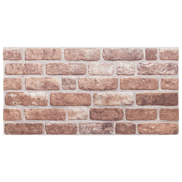 vidaXL 3D-vægpaneler 10 stk. 100x50 cm EPS brun