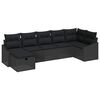 vidaXL Sofa S&aelig;t 7 stk. polyrattan