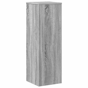 vidaXL plantestativ 33x33x100 cm konstrueret tr&aelig; gr&aring; sonoma-eg