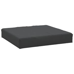 vidaXL pallehynde 60x60x6 cm oxfordstof sort