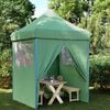 vidaXL Party Tent Gr&oslash;n 200 x 200 x 306 cm Oxford stof
