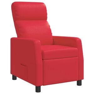 vidaXL Recliner R&oslash;d Kunstl&aelig;der