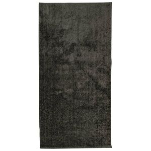vidaXL gulvt&aelig;ppe ISTAN 100x200 cm lang luv skinnende look antracitgr&aring;