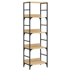 vidaXL bogreol 50x33x153 cm konstrueret tr&aelig; sonoma-eg