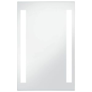 vidaXL LED-v&aelig;gspejl til badev&aelig;relset 60x100 cm