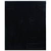 vidaXL vinduesfolie 45x2000 cm statisk PVC matteret sort
