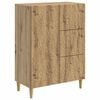 vidaXL Sideboard Artisan-eg 66 x 34,5 x 90 cm Konstrueret tr&aelig;