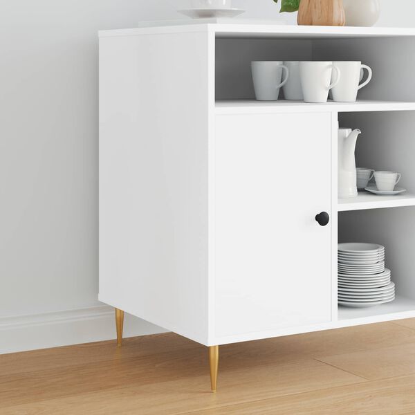 vidaXL St&aring;ende F&oslash;dder 2 pcs Guld 98 x 40 mm Jern